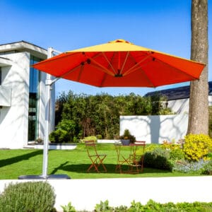 3.5m Octagonal Cantilever Parasol - Aurora
