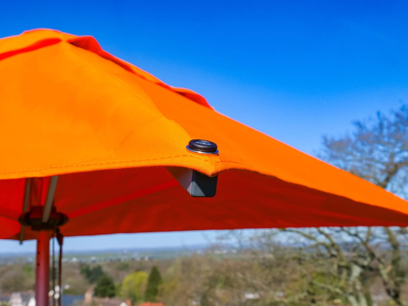 2m Square Cafe Series – Aluminium Parasol