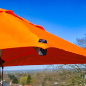 2m Square Cafe Series – Aluminium Parasol