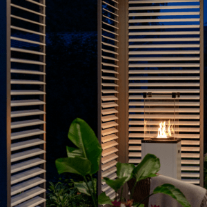 4m x 3m Rectangular Free Standing Cubic Retractable Roof Pergola