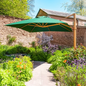 3.5m Square Cantilever Parasol - Eclipse