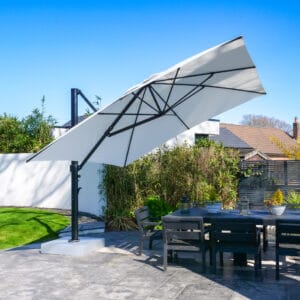 Eclipse-3.5m-Square-White-08 - Compressed 3.5m Square Cantilever Parasol - Eclipse