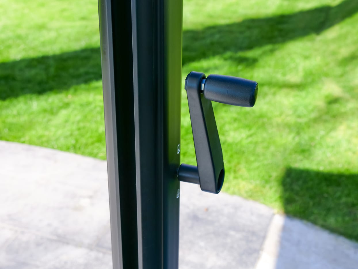 Eclipse-3.5m-Square-White-11 - Compressed 3.5m Square Cantilever Parasol - Eclipse