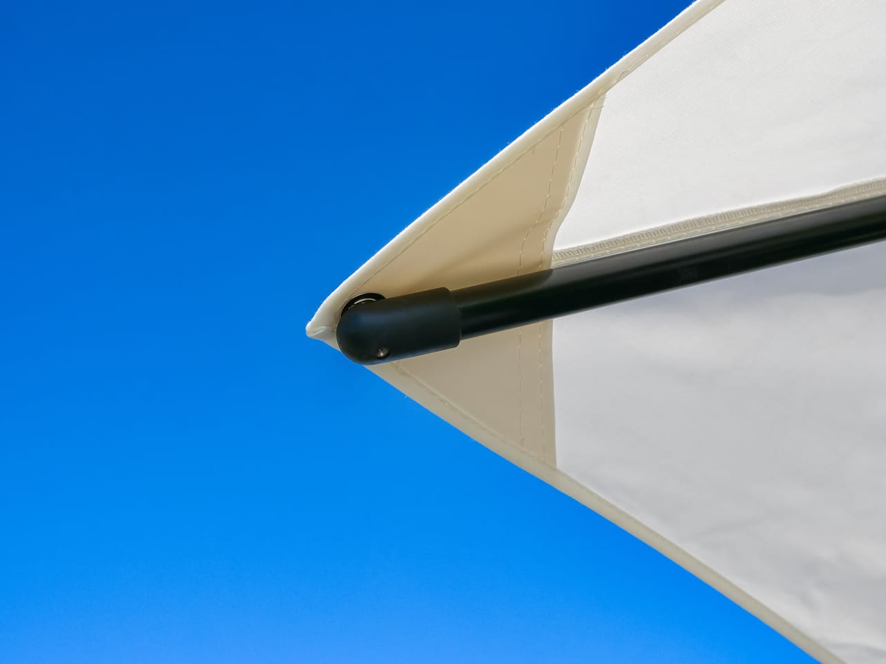 Eclipse-3.5m-Square-White-18 - Compressed 3.5m Square Cantilever Parasol - Eclipse