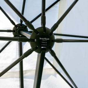 Eclipse-3.5m-Square-White-21 - Compressed 3.5m Square Cantilever Parasol - Eclipse