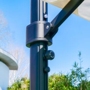 Eclipse-3.5m-Square-White-26 - Compressed 3.5m Square Cantilever Parasol - Eclipse