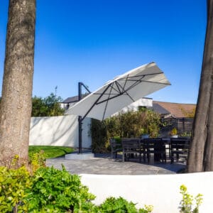 Eclipse-3.5m-Square-White-34 - Compressed 3.5m Square Cantilever Parasol - Eclipse