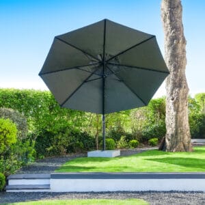 4m Octagonol Cantilever Parasol - Eclipse
