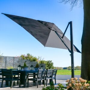 4m x 3m Rectangular Cantilever Parasol - Eclipse