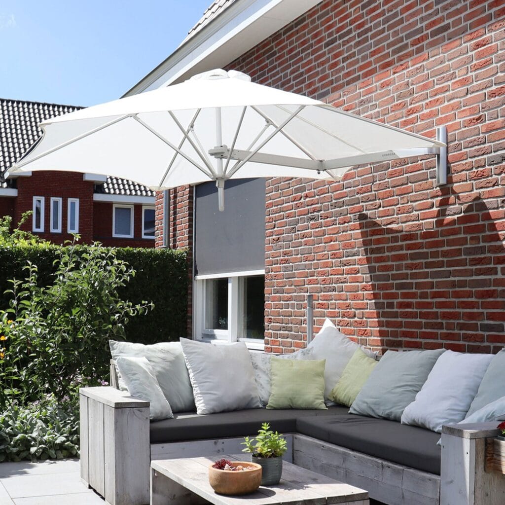 3m Wall Mounted Parasol