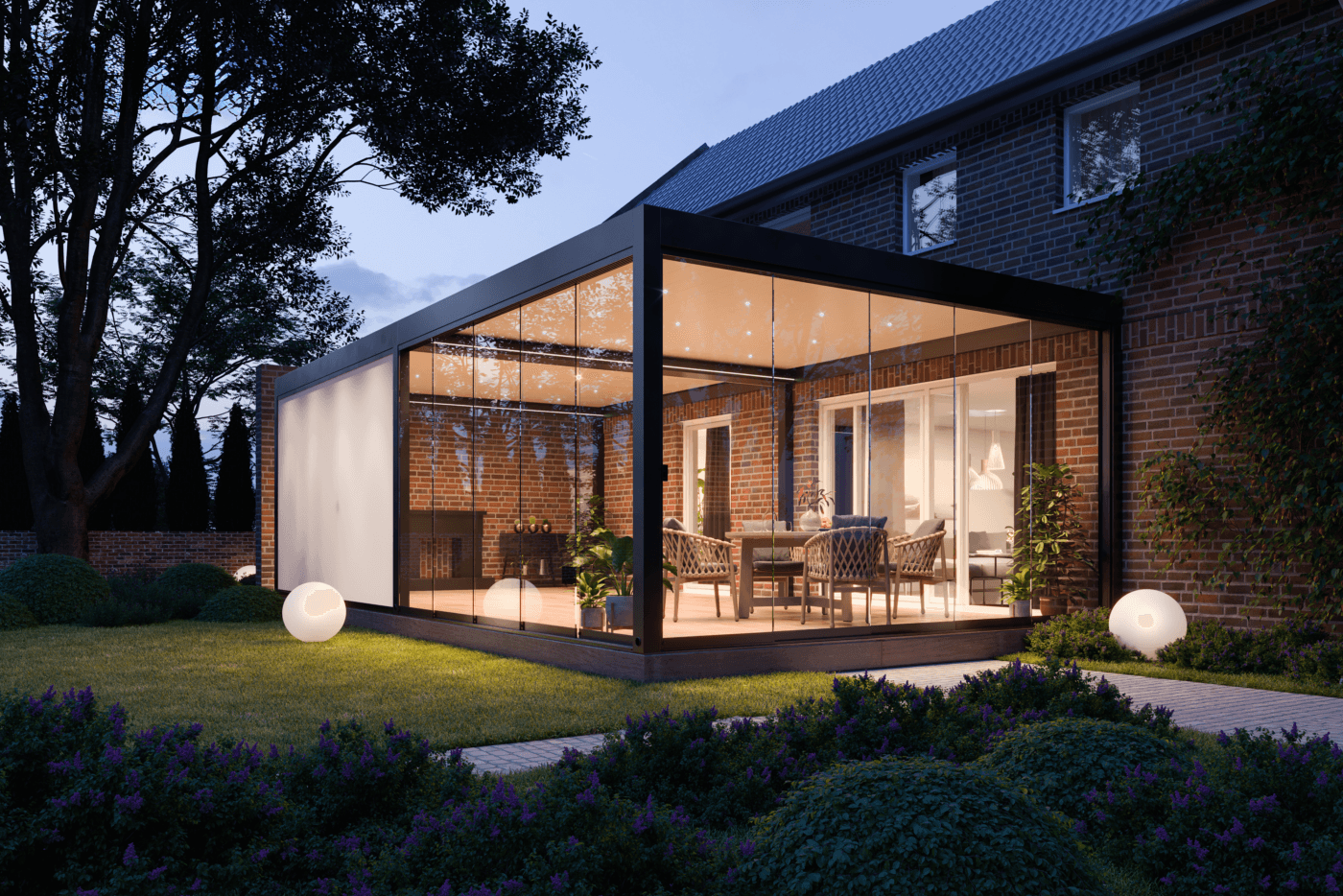 6m x 4m Rectangular Free Standing Technic Pergola
