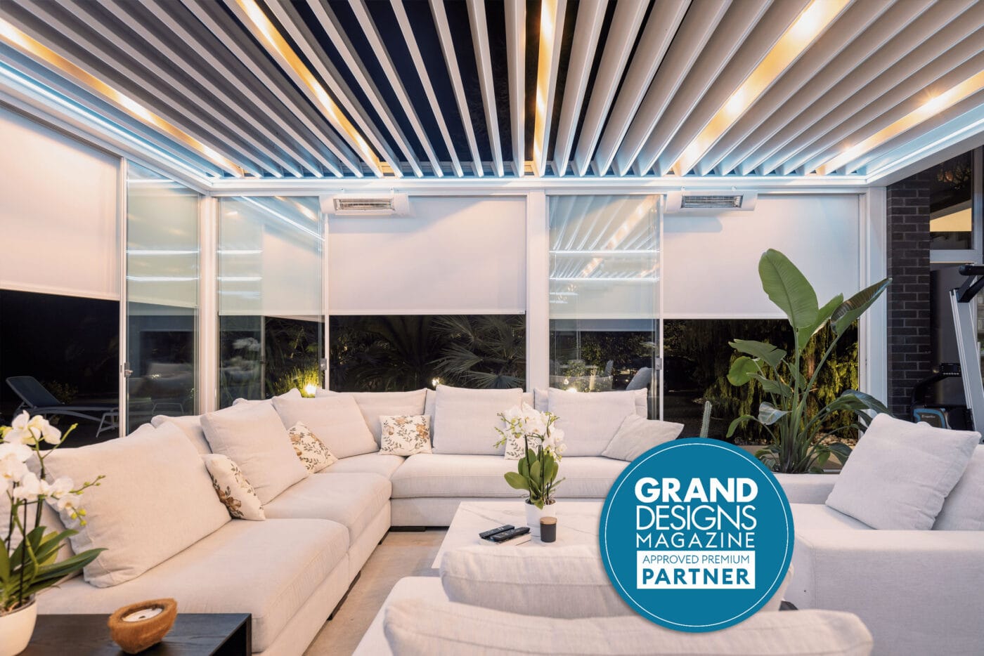 6m x 6m Square Free Standing Technic Pergola