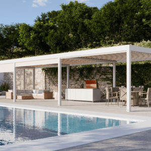 7m x 7m Square Free Standing Technic Pergola