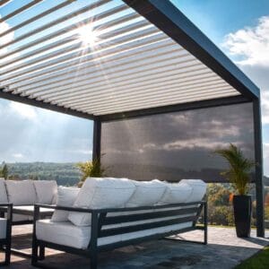 4m x 3m Rectangular Free Standing Technic Pergola