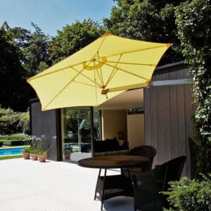 2.7m Round Wall Mounted Parasol - Paraflex