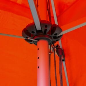 2m Square Cafe Series – Aluminium Parasol