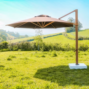 4m Octagonol Cantilever Parasol - Eclipse