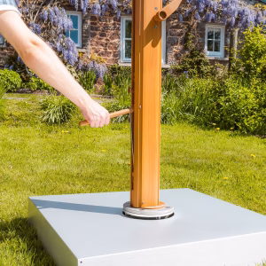 4m x 3m Rectangular Cantilever Parasol - Eclipse