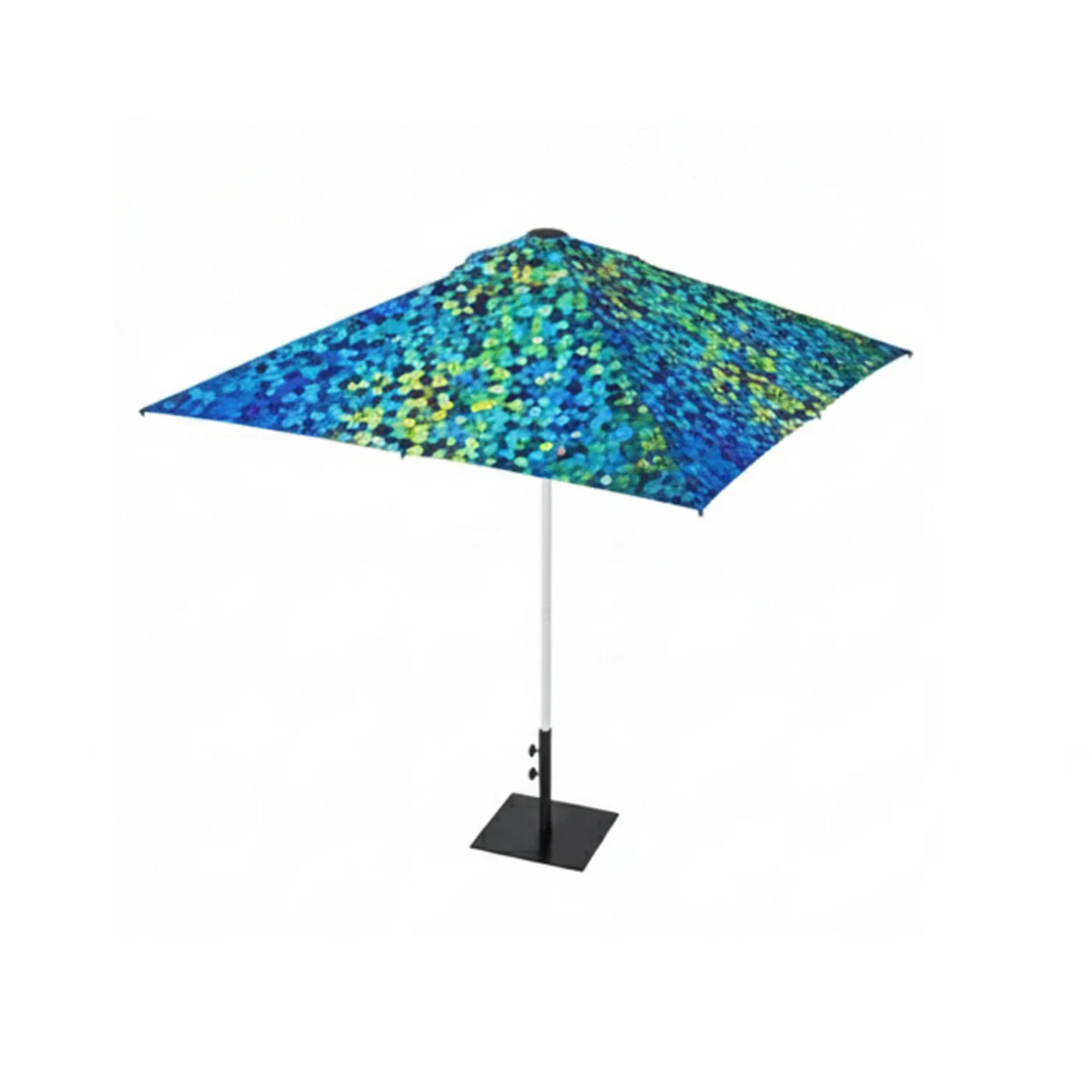 2m Printed Square Cafe Series – Aluminium Parasol