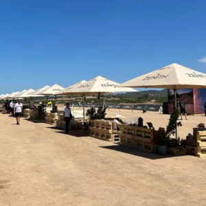 3m Printed Square Cafe Series – Aluminium Parasol