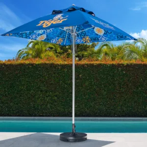 2m Printed Square Cafe Series – Aluminium Parasol