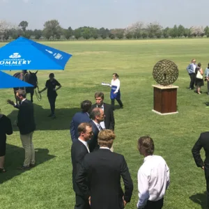 3m Printed Square Cafe Series – Aluminium Parasol