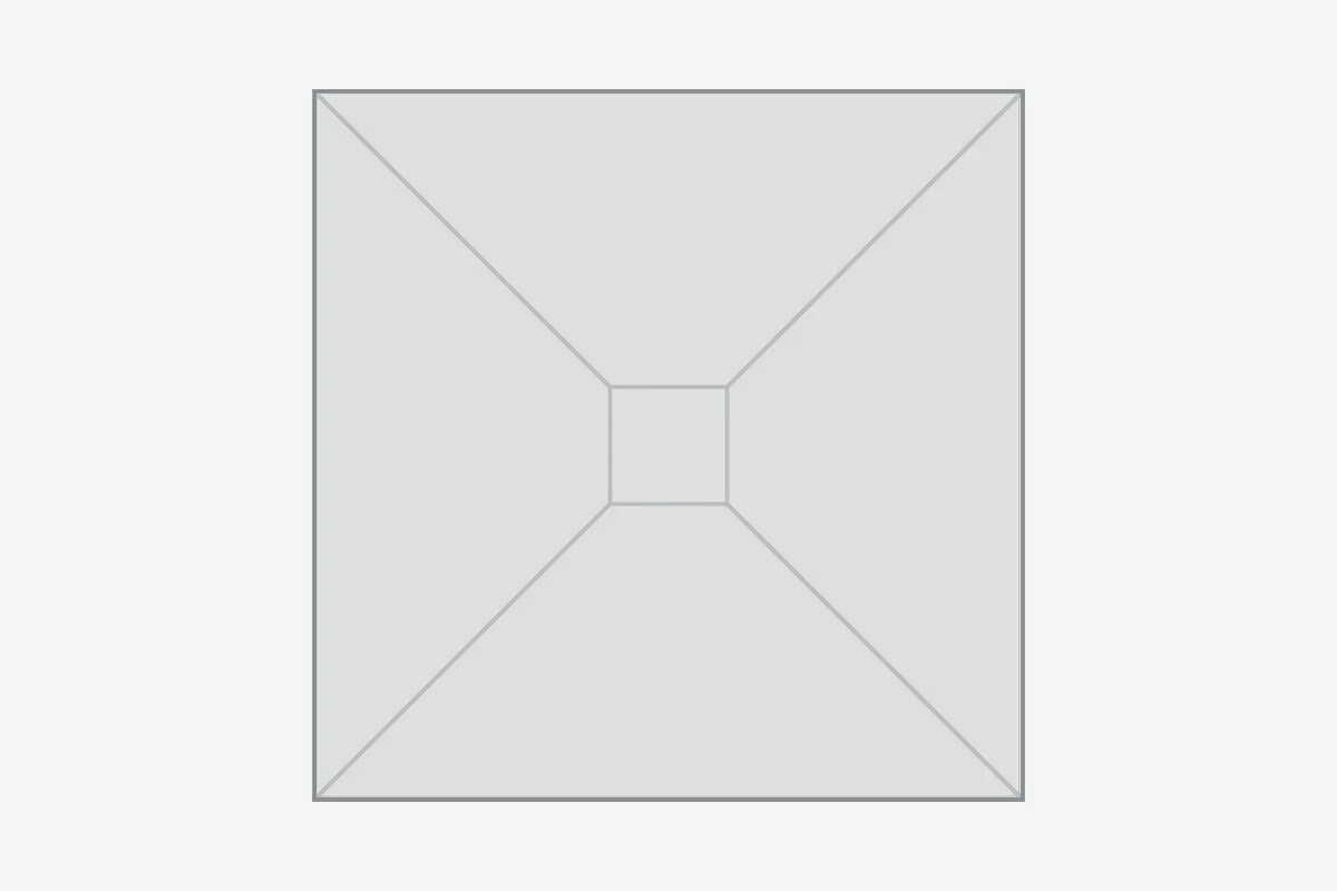 2.8m Square Canopy