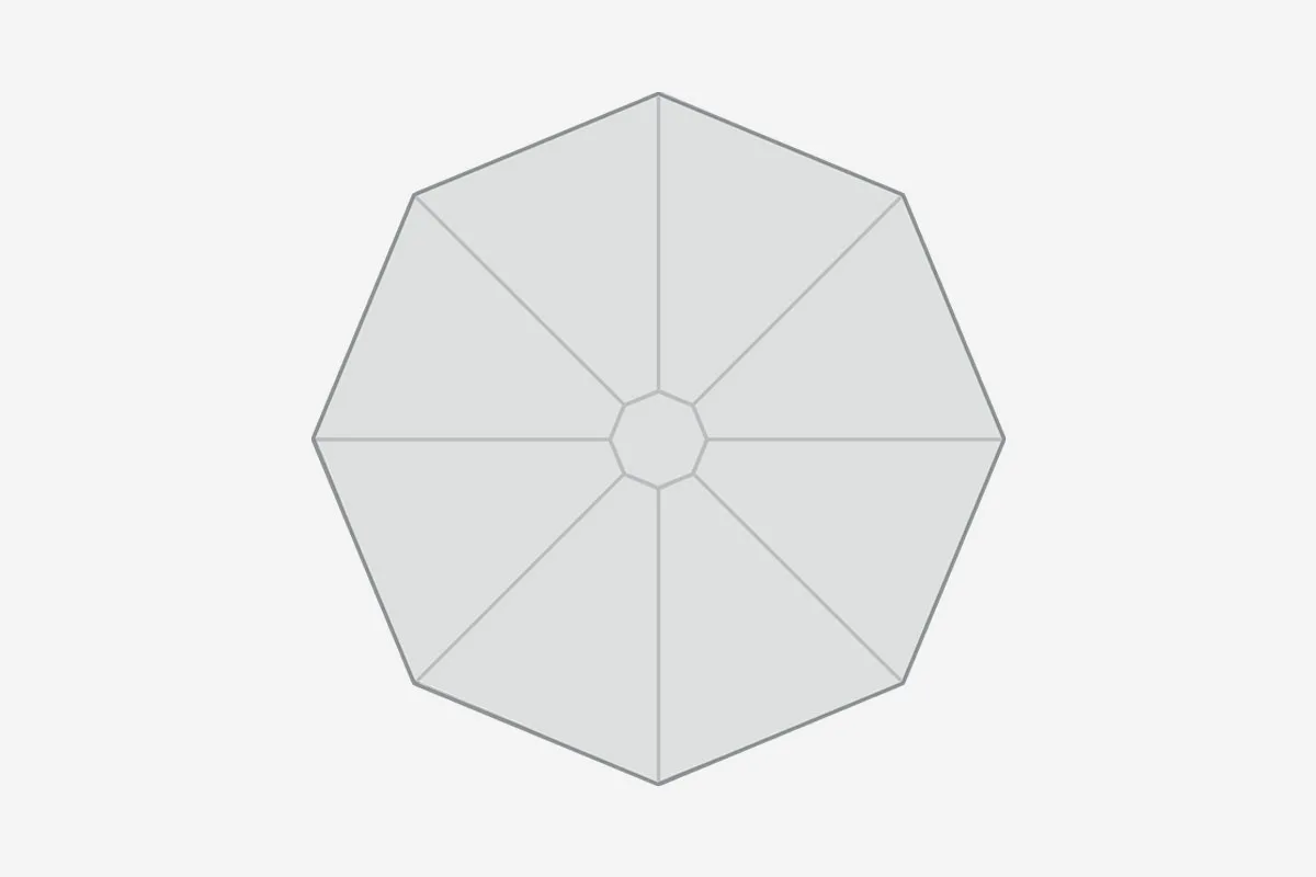 4.2m Octagonal Canopy