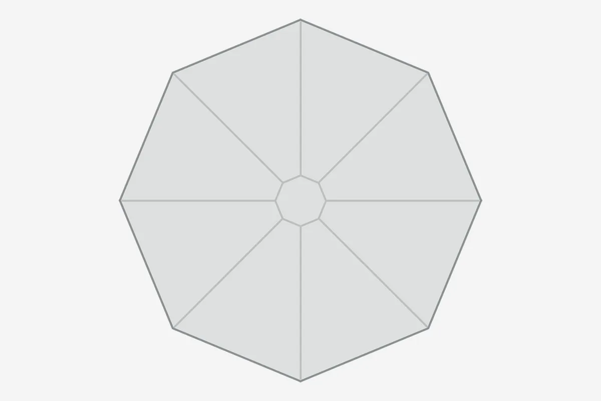 5m Octagonal Canopy