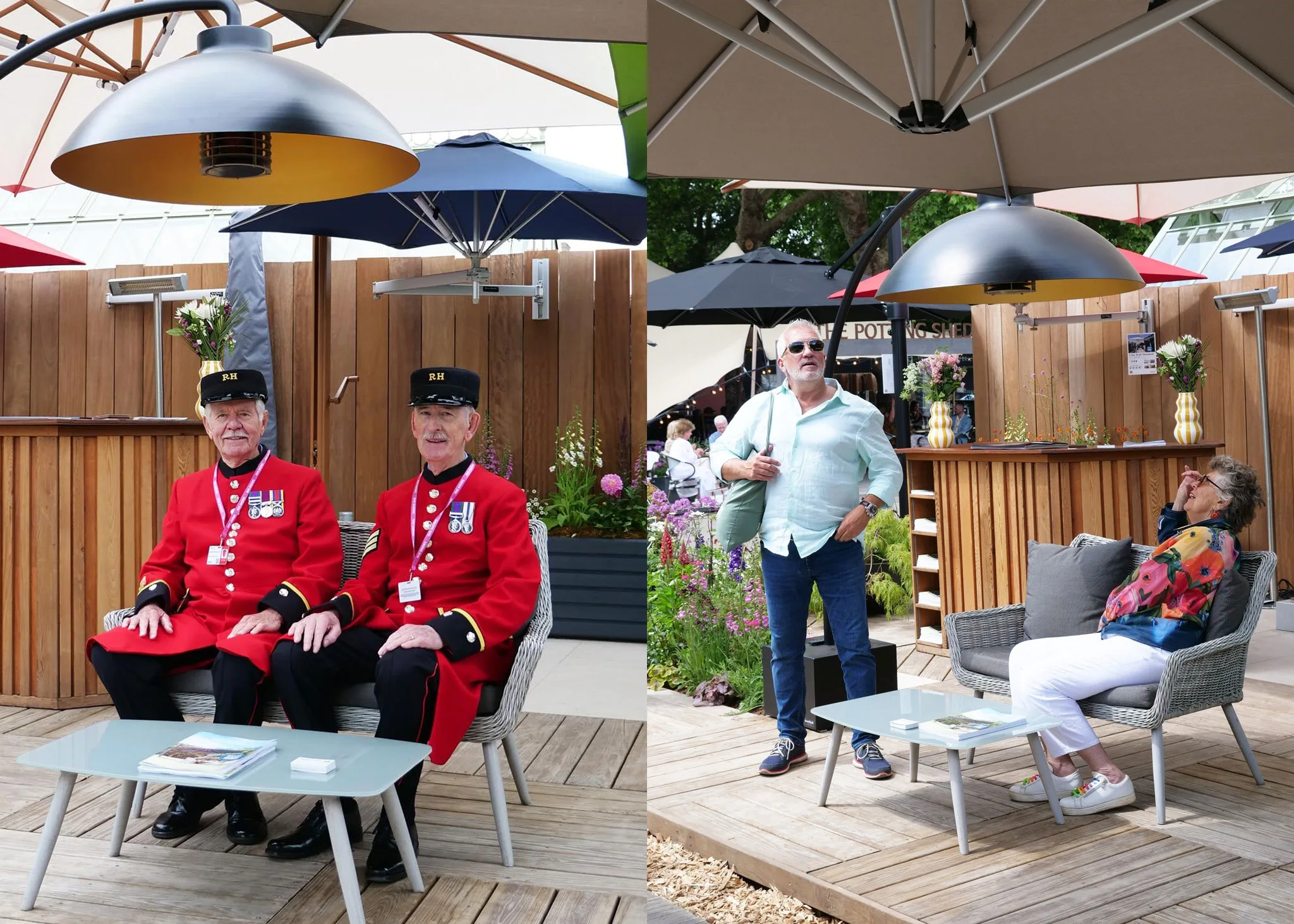 See Instashade Parasols at RHS Chelsea Flower Show 2026