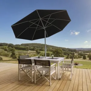 Monterey-2.7m-Octagonal-Parasol-01 Monterey 2.7m Octagonal Centre Post Parasol with Auto-Tilt