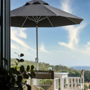 Monterey-2.7m-Octagonal-Parasol-02 Monterey 2.7m Octagonal Centre Post Parasol with Auto-Tilt