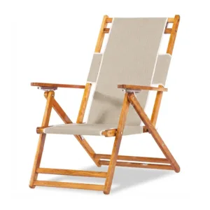 Oakwood-Deck-Chair-Linen Oakwood Premium Deckchair